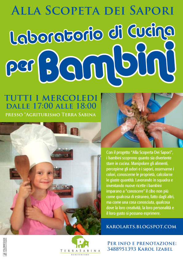 LABORATORIO DI CUCINA PER BAMBINI